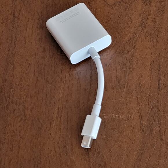 APPLE A1307 Mini Display Port Mini DP to VGA Cable Adapter Used - Picture 3 of 9